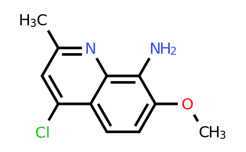 CAS 113698-10-5 | 4-Chloro-7-methoxy-2-methylquinolin-8-amine