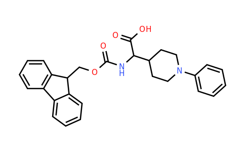 CAS 1137003-44-1 | [(9H-Fluoren-9-ylmethoxycarbonylamino)]-(1-phenyl-piperidin-4-YL)-acetic acid