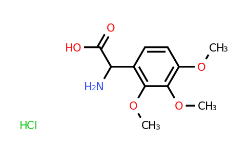 CAS 1137008-32-2 | 2-Amino-2-(2,3,4-trimethoxyphenyl)acetic acid hydrochloride