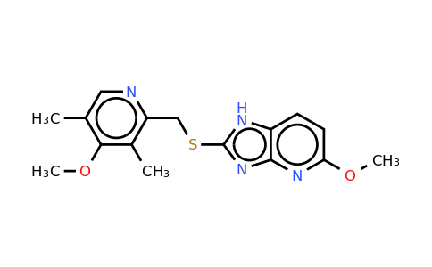 CAS 113713-24-9 | 5-Methoxy-2-[[(4-methoxy-3,5-dimethyl-2-pyridinyl)methyl]thio]-1H-imidazo[4,5B]pyridine
