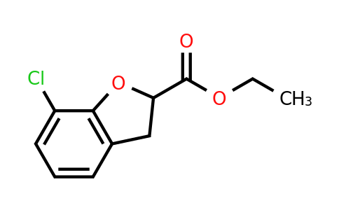 CAS 113730-55-5 | ethyl 7-chloro-2,3-dihydrobenzofuran-2-carboxylate