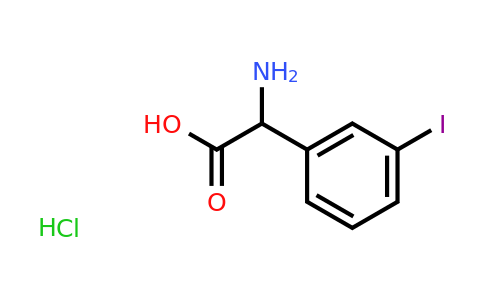 CAS 1137473-24-5 | 2-Amino-2-(3-iodophenyl)acetic acid hydrochloride