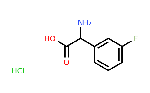 CAS 1137474-81-7 | 2-Amino-2-(3-fluorophenyl)acetic acid hydrochloride