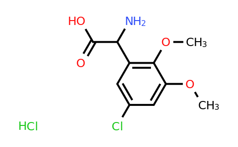 CAS 1137537-96-2 | 2-Amino-2-(5-chloro-2,3-dimethoxyphenyl)acetic acid hydrochloride