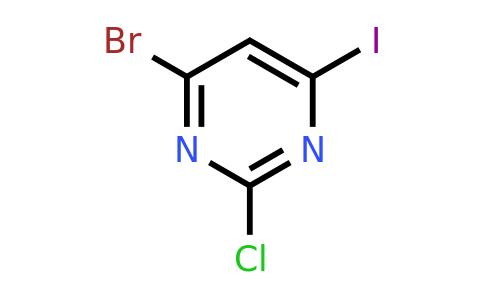 CAS 1137576-44-3 | 4-Bromo-2-chloro-6-iodopyrimidine