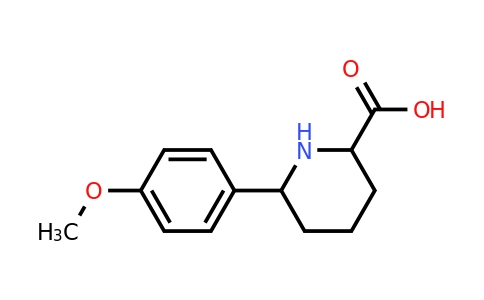 CAS 1137663-98-9 | 6-(4-Methoxyphenyl)piperidine-2-carboxylic acid