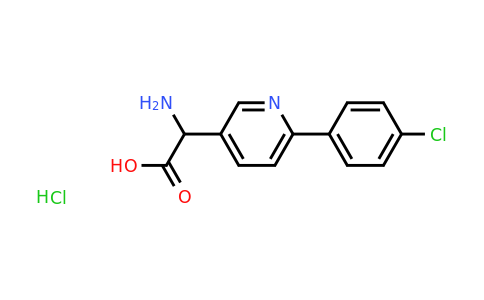 CAS 1137666-85-3 | 2-Amino-2-(6-(4-chlorophenyl)pyridin-3-YL)acetic acid hydrochloride