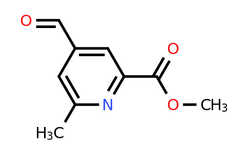 CAS 1137881-95-8 | Methyl 4-formyl-6-methylpyridine-2-carboxylate