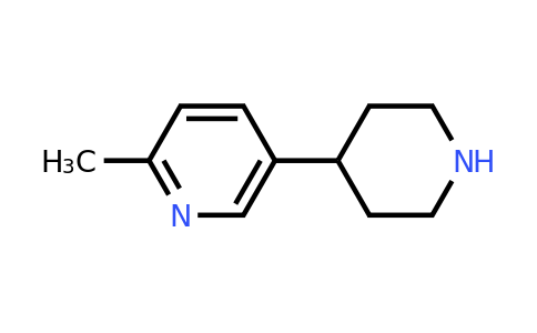 CAS 1137950-06-1 | 2-methyl-5-(piperidin-4-yl)pyridine