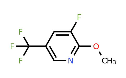 CAS 1138011-20-7 | 3-Fluoro-2-methoxy-5-(trifluoromethyl)pyridine