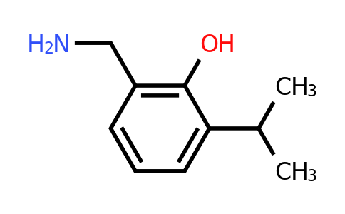 CAS 1138027-29-8 | 2-(Aminomethyl)-6-(propan-2-YL)phenol