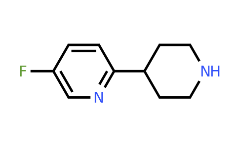 CAS 1138217-86-3 | 5-Fluoro-2-(piperidin-4-YL)pyridine
