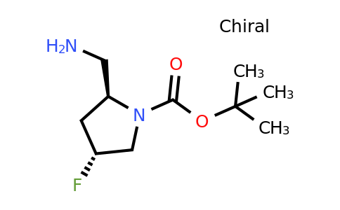 CAS 1138324-46-5 | tert-butyl (2S,4R)-2-(aminomethyl)-4-fluoropyrrolidine-1-carboxylate