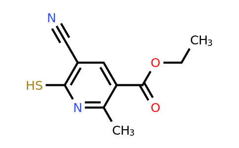 CAS 113858-90-5 | ethyl 5-cyano-2-methyl-6-sulfanylpyridine-3-carboxylate
