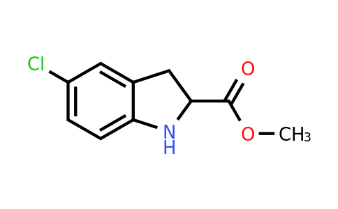 CAS 113896-03-0 | methyl 5-chloro-2,3-dihydro-1H-indole-2-carboxylate