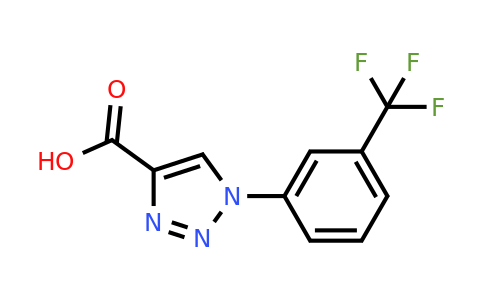 CAS 113934-33-1 | 1-[3-(Trifluoromethyl)phenyl]-1H-1,2,3-triazole-4-carboxylic acid