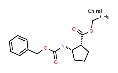 CAS 1140972-27-5 | Ethyl (1R,2S)-2-(cbz-amino)cyclopentanecarboxylate