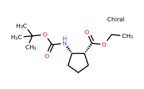 CAS 1140972-29-7 | Ethyl (1R,2S)-2-(Boc-amino)cyclopentanecarboxylate