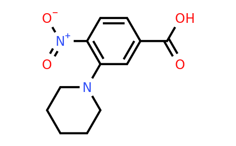 4-nitro-3-(piperidin-1-yl)benzoic acid