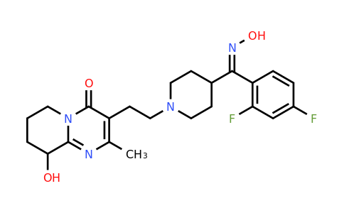 CAS 1141761-80-9 | (Z)-3-(2-(4-((2,4-difluorophenyl)(hydroxyimino)methyl)piperidin-1-yl)ethyl)-9-hydroxy-2-methyl-6,7,8,9-tetrahydro-4H-pyrido[1,2-a]pyrimidin-4-one