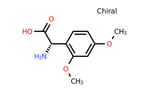 CAS 1141847-10-0 | (2S)-2-Amino-2-(2,4-dimethoxyphenyl)acetic acid