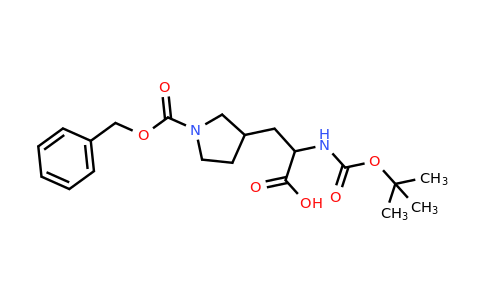 CAS 1141983-50-7 | 3-(2-Tert-butoxycarbonylamino-2-carboxy-ethyl)-pyrrolidine-1-carboxylic acid benzyl ester