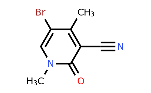 CAS 1142188-70-2 | 5-bromo-1,4-dimethyl-2-oxo-1,2-dihydropyridine-3-carbonitrile