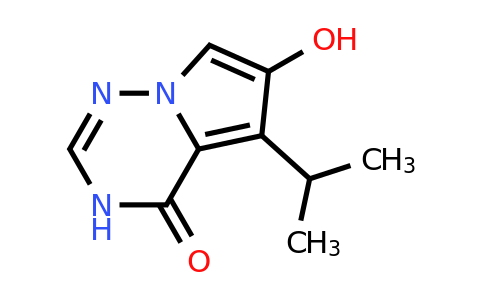 CAS 1142189-21-6 | 6-hydroxy-5-(propan-2-yl)-3H,4H-pyrrolo[2,1-f][1,2,4]triazin-4-one