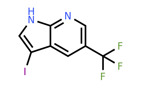 CAS 1142192-57-1 | 3-iodo-5-(trifluoromethyl)-1H-pyrrolo[2,3-b]pyridine