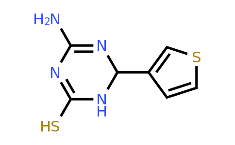 CAS 1142208-03-4 | 4-Amino-6-(thiophen-3-yl)-1,6-dihydro-1,3,5-triazine-2-thiol