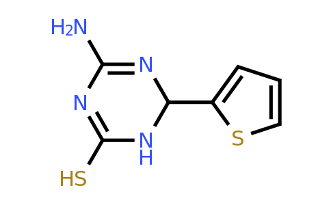 CAS 1142208-12-5 | 4-Amino-6-(thiophen-2-yl)-1,6-dihydro-1,3,5-triazine-2-thiol