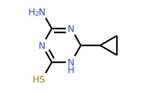 CAS 1142208-58-9 | 4-Amino-6-cyclopropyl-1,6-dihydro-1,3,5-triazine-2-thiol