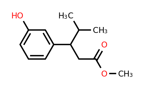 CAS 1142224-26-7 | methyl 3-(3-hydroxyphenyl)-4-methylpentanoate
