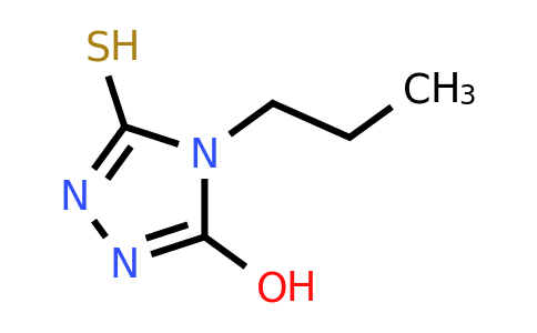 4-propyl-5-sulfanyl-4H-1,2,4-triazol-3-ol