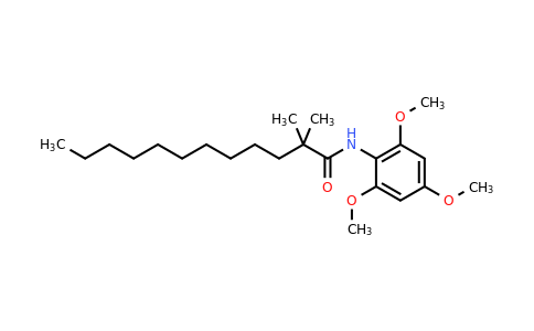 CAS 114289-47-3 | 2,2-Dimethyl-N-(2,4,6-trimethoxyphenyl)dodecanamide