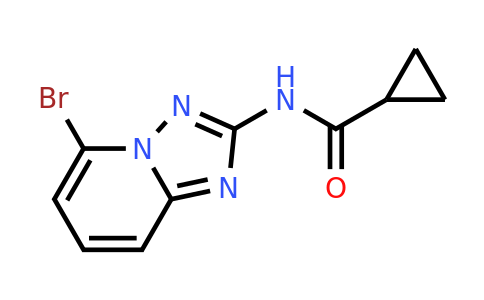 CAS 1142943-96-1 | N-{5-bromo-[1,2,4]triazolo[1,5-a]pyridin-2-yl}cyclopropanecarboxamide