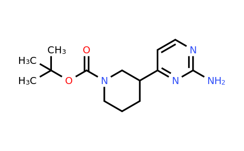 CAS 1142953-32-9 | Tert-butyl 3-(2-aminopyrimidin-4-YL)piperidine-1-carboxylate
