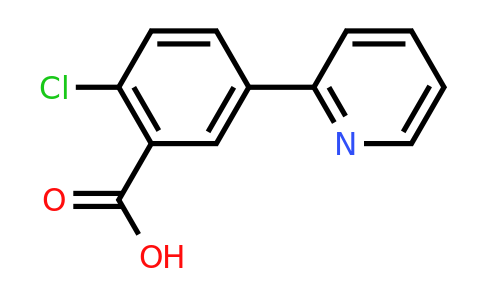 CAS 1143024-51-4 | 2-chloro-5-(pyridin-2-yl)benzoic acid