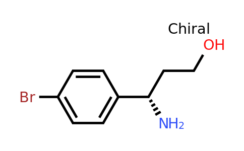 CAS 1143534-62-6 | (S)-3-(4-Bromophenyl)-beta-alaninol