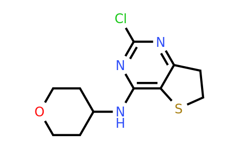 CAS 1143575-84-1 | 2-chloro-N-(oxan-4-yl)-6H,7H-thieno[3,2-d]pyrimidin-4-amine