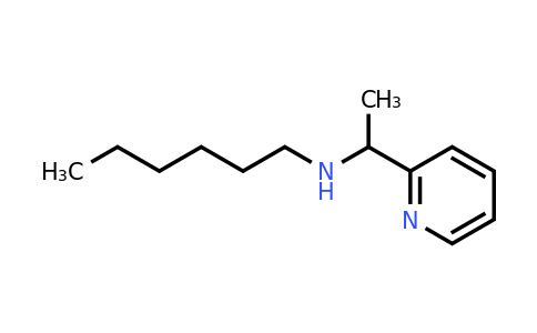 CAS 114366-08-4 | hexyl[1-(pyridin-2-yl)ethyl]amine