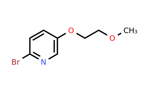 CAS 1144110-14-4 | 2-Bromo-5-(2-methoxyethoxy)pyridine