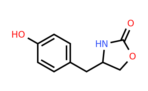 4-[(4-Hydroxyphenyl)methyl]-1,3-oxazolidin-2-one