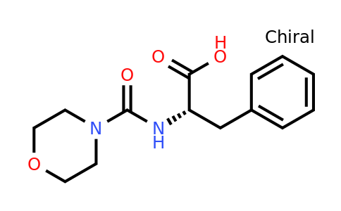CAS 114457-62-4 | (S)-2-(Morpholine-4-carboxamido)-3-phenylpropanoic acid