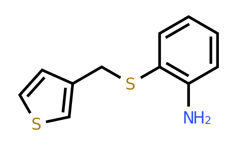 CAS 114461-58-4 | 2-{[(thiophen-3-yl)methyl]sulfanyl}aniline