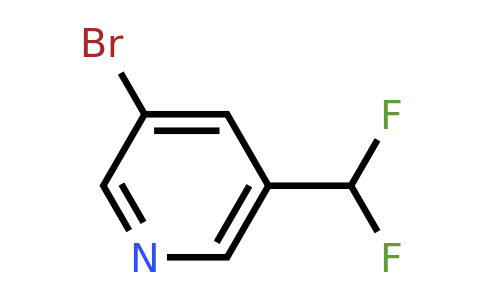 CAS 114468-04-1 | 3-Bromo-5-(difluoromethyl)pyridine