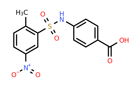CAS 114500-26-4 | 4-(2-methyl-5-nitrobenzenesulfonamido)benzoic acid