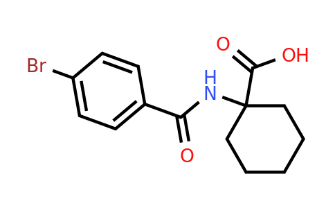 CAS 114532-75-1 | 1-(4-Bromobenzamido)cyclohexane-1-carboxylic acid