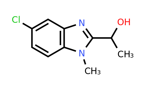 CAS 1145670-47-8 | 1-(5-chloro-1-methyl-1H-1,3-benzodiazol-2-yl)ethan-1-ol