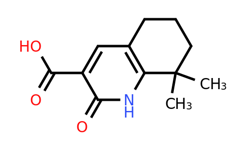 CAS 1145748-43-1 | 8,8-Dimethyl-2-oxo-1,2,5,6,7,8-hexahydro-quinoline-3-carboxylic acid